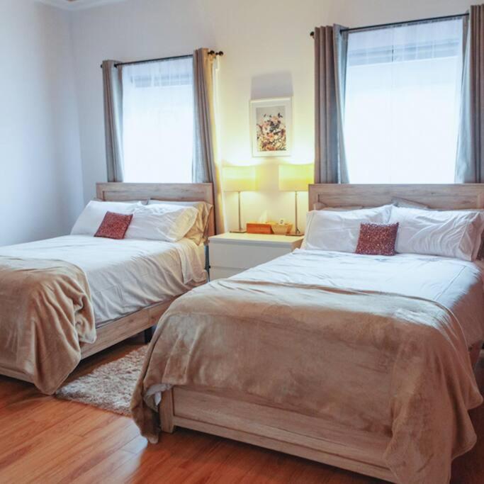 Large Upstairs Flat In Downtown Century Building Apartment Belleville Bagian luar foto